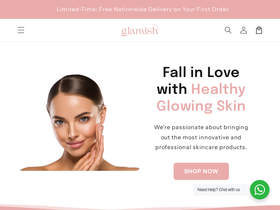 Glamish homepage screenshot
