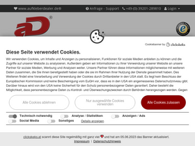 'aufkleberdealer.de' screenshot
