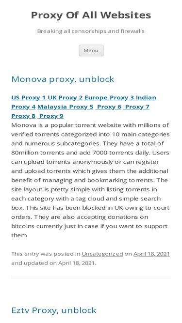 1337x Proxy List For 2021 [100% Working 1337x Mirror Sites]