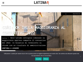 'latinatu.it' screenshot