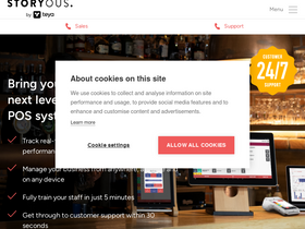 'storyous.com' screenshot