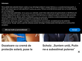 'ziarulromanesc.de' screenshot