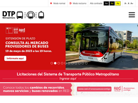 'dtpm.cl' screenshot