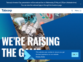 'tabcorp.com.au' screenshot