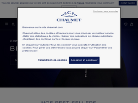'chaumet.com' screenshot