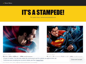 'itsastampede.com' screenshot