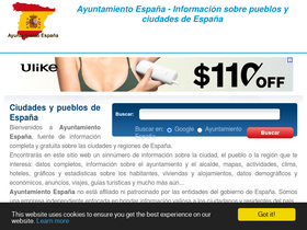 'ayuntamiento-espana.es' screenshot