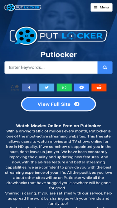 Putlockers online online website