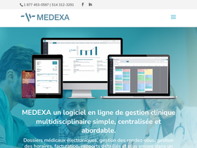 'medexa.com' screenshot