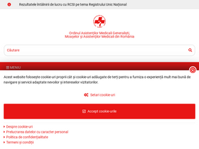 'oamr.ro' screenshot