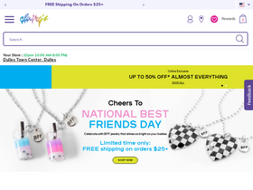 'claires.com' screenshot