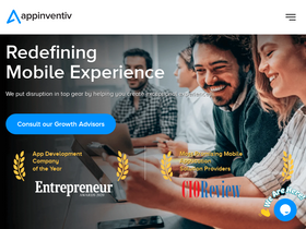 'appinventiv.com' screenshot