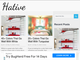 'hative.com' screenshot