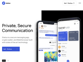 'join.status.im' screenshot
