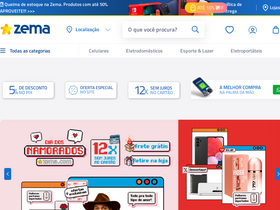 'zema.com' screenshot