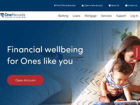 'onenevada.org' screenshot