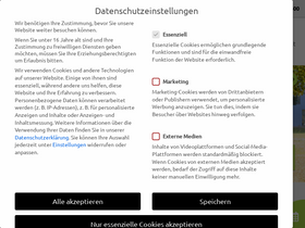 '360gradzahn.de' screenshot