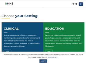 'mhs.com' screenshot