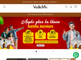 vedicmix.com homepage screenshot
