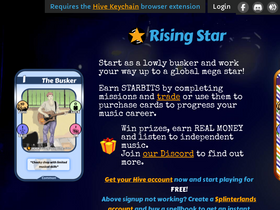 'risingstargame.com' screenshot
