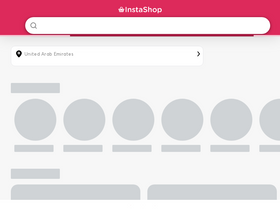 'instashop.ae' screenshot