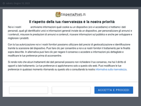 'imperiapost.it' screenshot