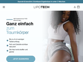 lipo-tech.com homepage screenshot