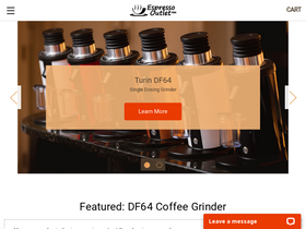 'espressooutlet.net' screenshot