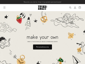 twinsandshout.it homepage screenshot