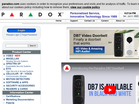 'paradox.com' screenshot