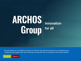 'archos.com' screenshot