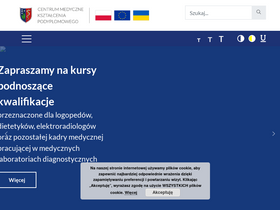 'cmkp.edu.pl' screenshot