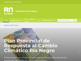 'rionegro.gov.ar' screenshot