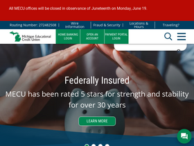 'michedcu.org' screenshot