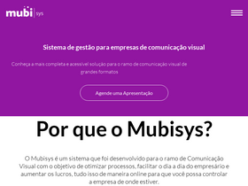 'mubisys.com' screenshot