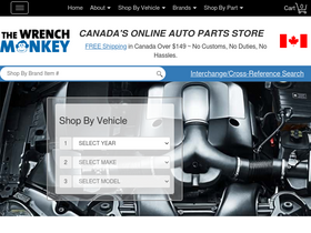 'thewrenchmonkey.ca' screenshot