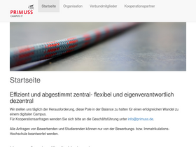 'primuss.de' screenshot