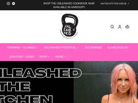 unleashedhf.com homepage screenshot