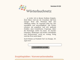 'woerterbuchnetz.de' screenshot