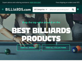 'billiards.com' screenshot