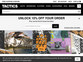 'tactics.com' screenshot
