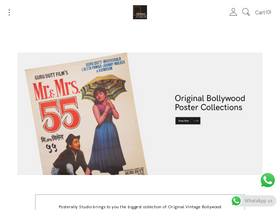 posterally.com homepage screenshot