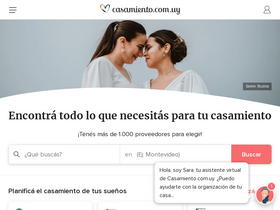 'casamiento.com.uy' screenshot