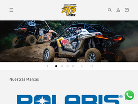 refaccionariartd.com.mx homepage screenshot