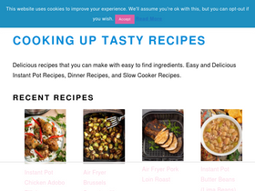 'simplyhappyfoodie.com' screenshot