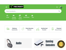 'tecroot.lk' screenshot