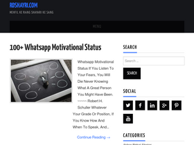 'rdshayri.com' screenshot