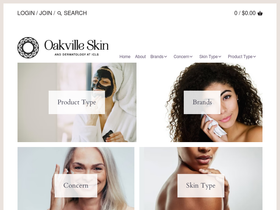 theskinstore.ca homepage screenshot