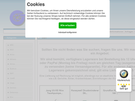 'pumpendiscounter.de' screenshot
