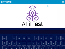 'keytest.vn' screenshot